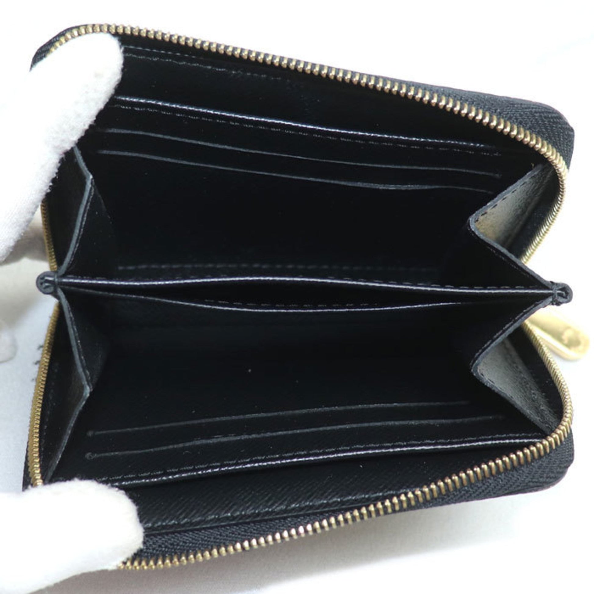 Louis Vuitton Zippy coin purse, Brown, Canvas, wallet