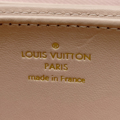 Louis Vuitton Zippy wallet, White, Leather, wallet