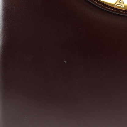 Céline Logo du cercle, Brown, Leather, handbag