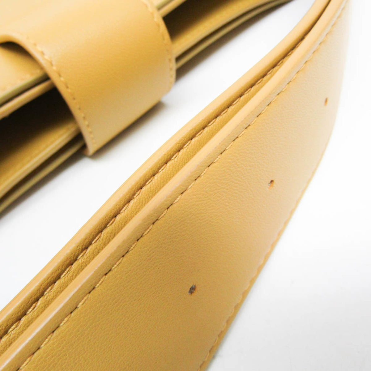 Bottega Veneta Marie Nappa Leather, Yellow, Leather, Shoulder Bag