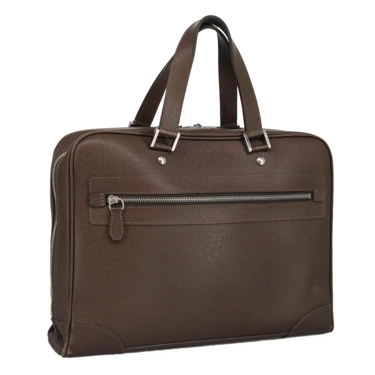 Louis Vuitton Igore, Brown, Leather, briefcase