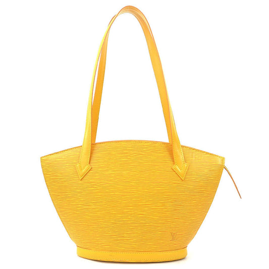 Louis Vuitton Saint Jacques, Yellow, Leather, shoulder