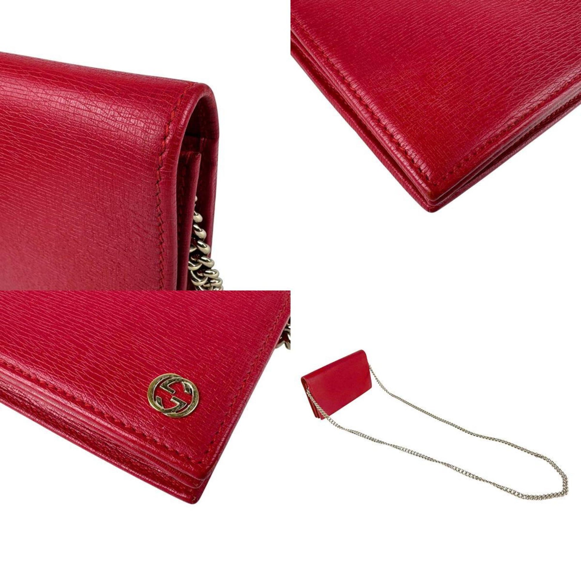 Gucci Betty, Red, Leather, wallet