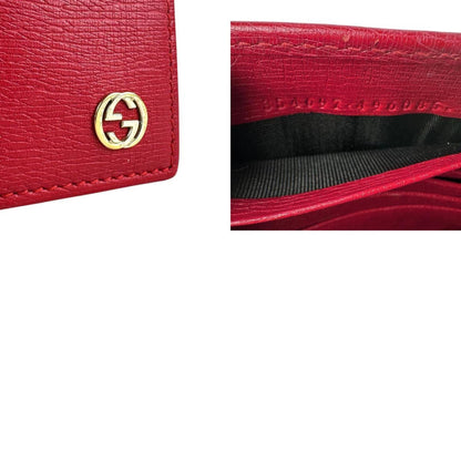 Gucci Betty, Red, Leather, wallet