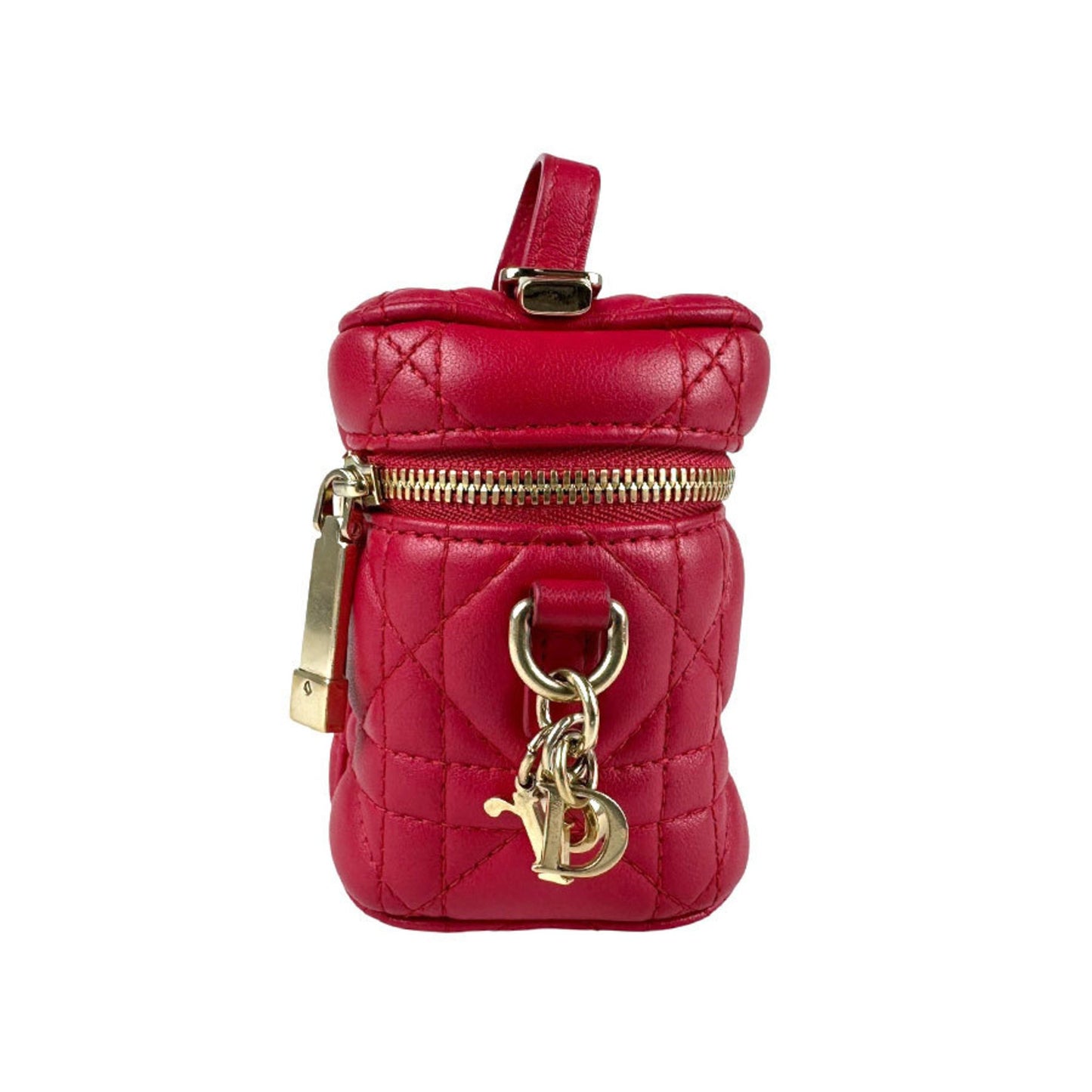 Dior Vanity, Red, Leather, clutch