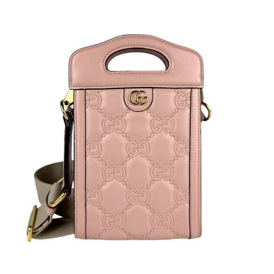Gucci GG Marmont, Pink, Leather, clutch