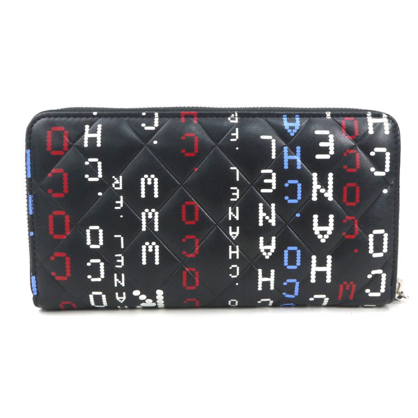 Chanel Zip around wallet, Black, Leather, wallet
