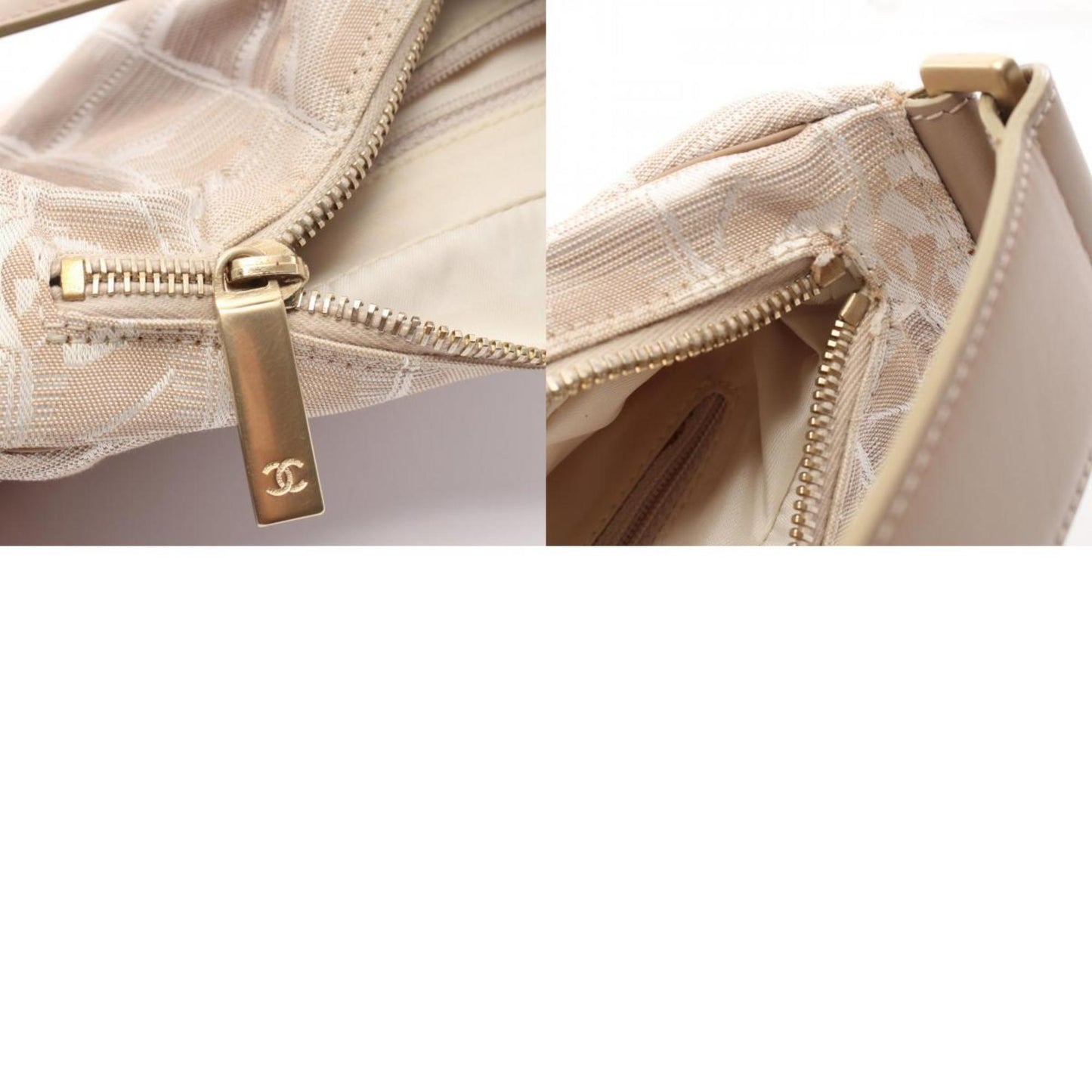 Chanel Travel line, Beige, NYLON, shoulder