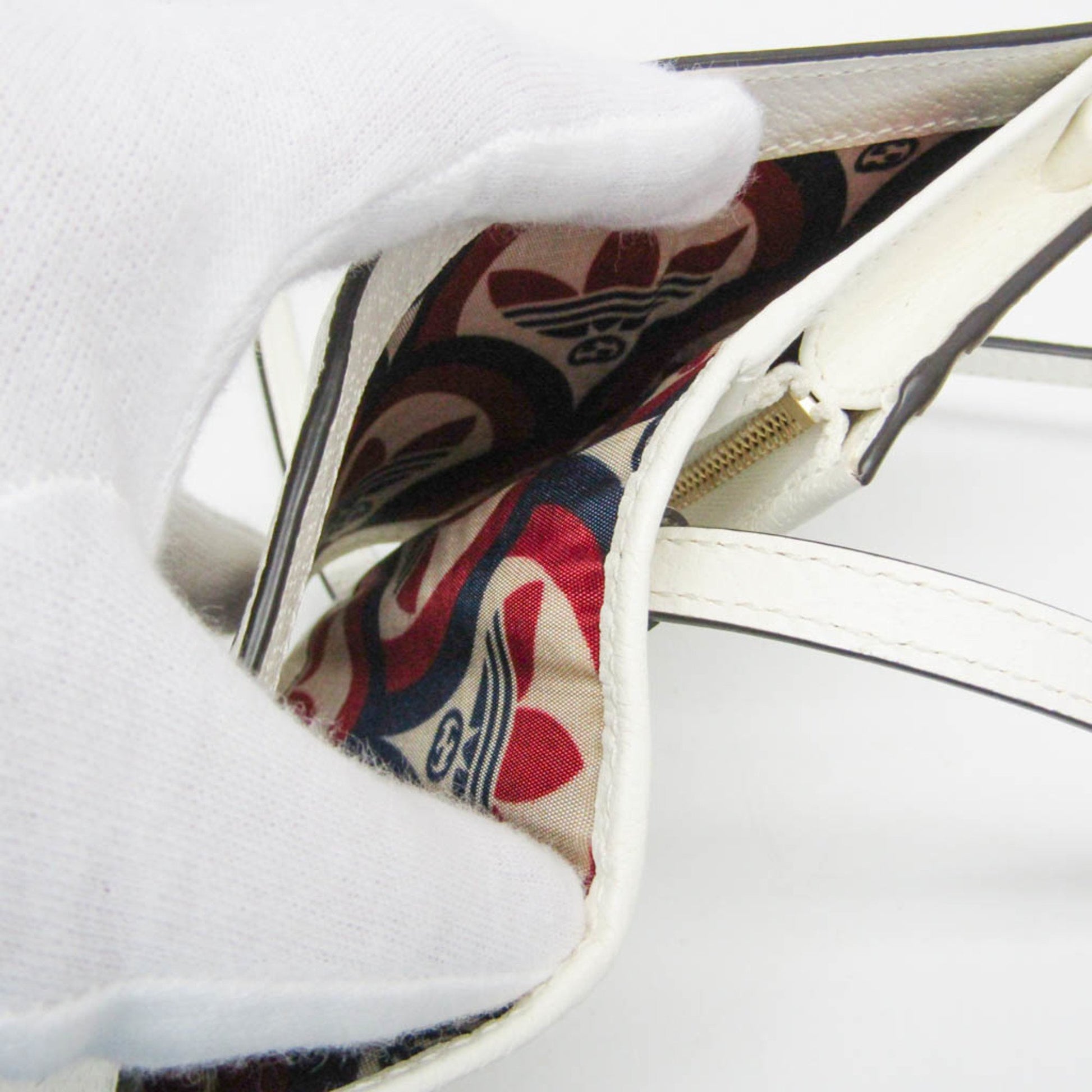 Gucci Horsebit, White, Leather, wallet
