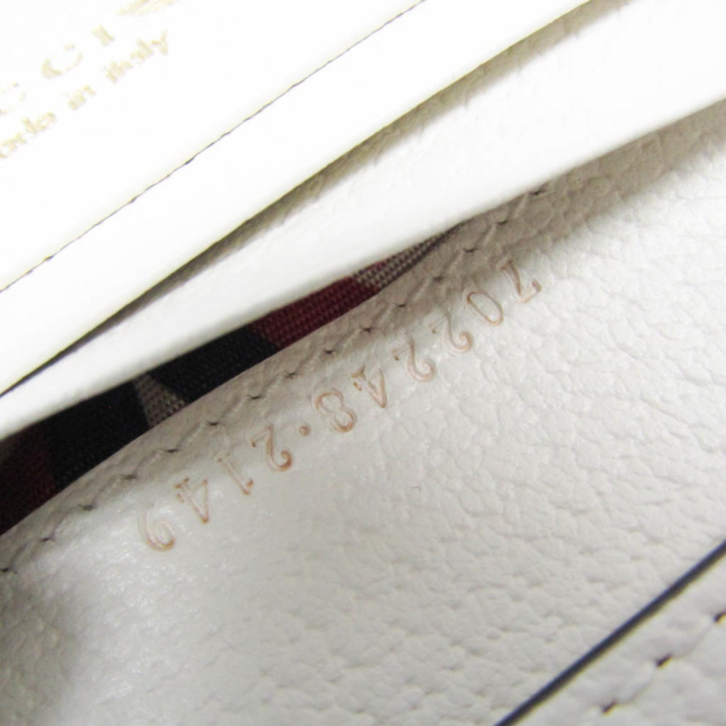 Gucci Horsebit, White, Leather, wallet