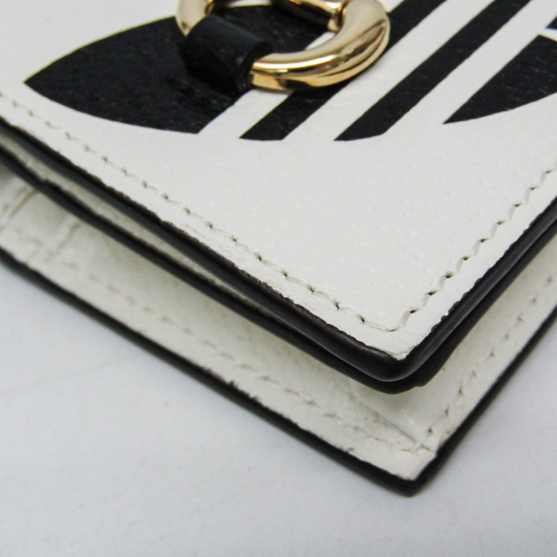 Gucci Horsebit, White, Leather, wallet