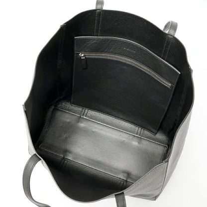 Balenciaga Cabas, Black, Leather, tote