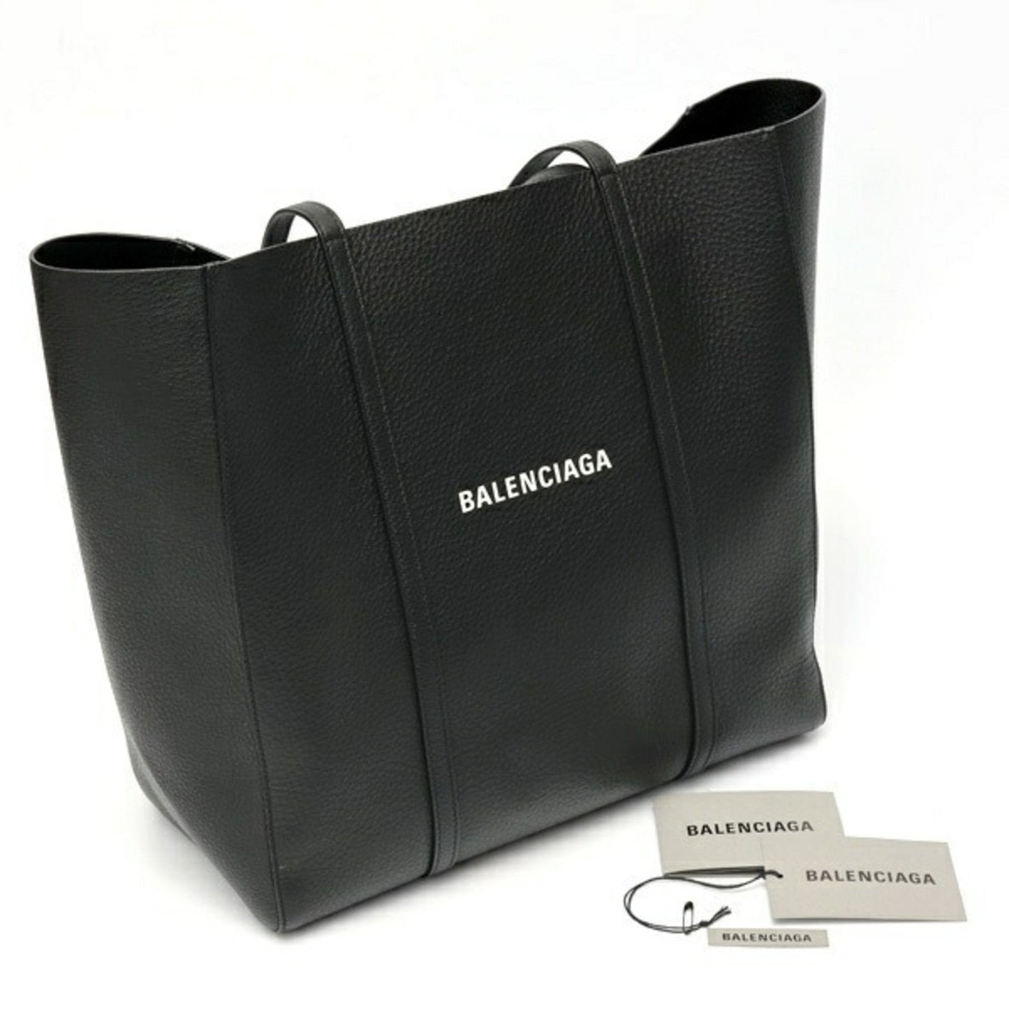 Balenciaga Cabas, Black, Leather, tote