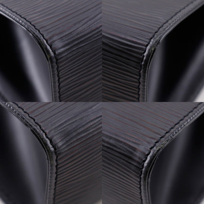 Louis Vuitton Dinard, Black, Leather, shoulder