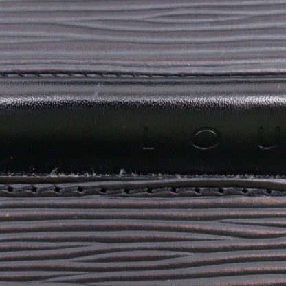 Louis Vuitton Dinard, Black, Leather, shoulder