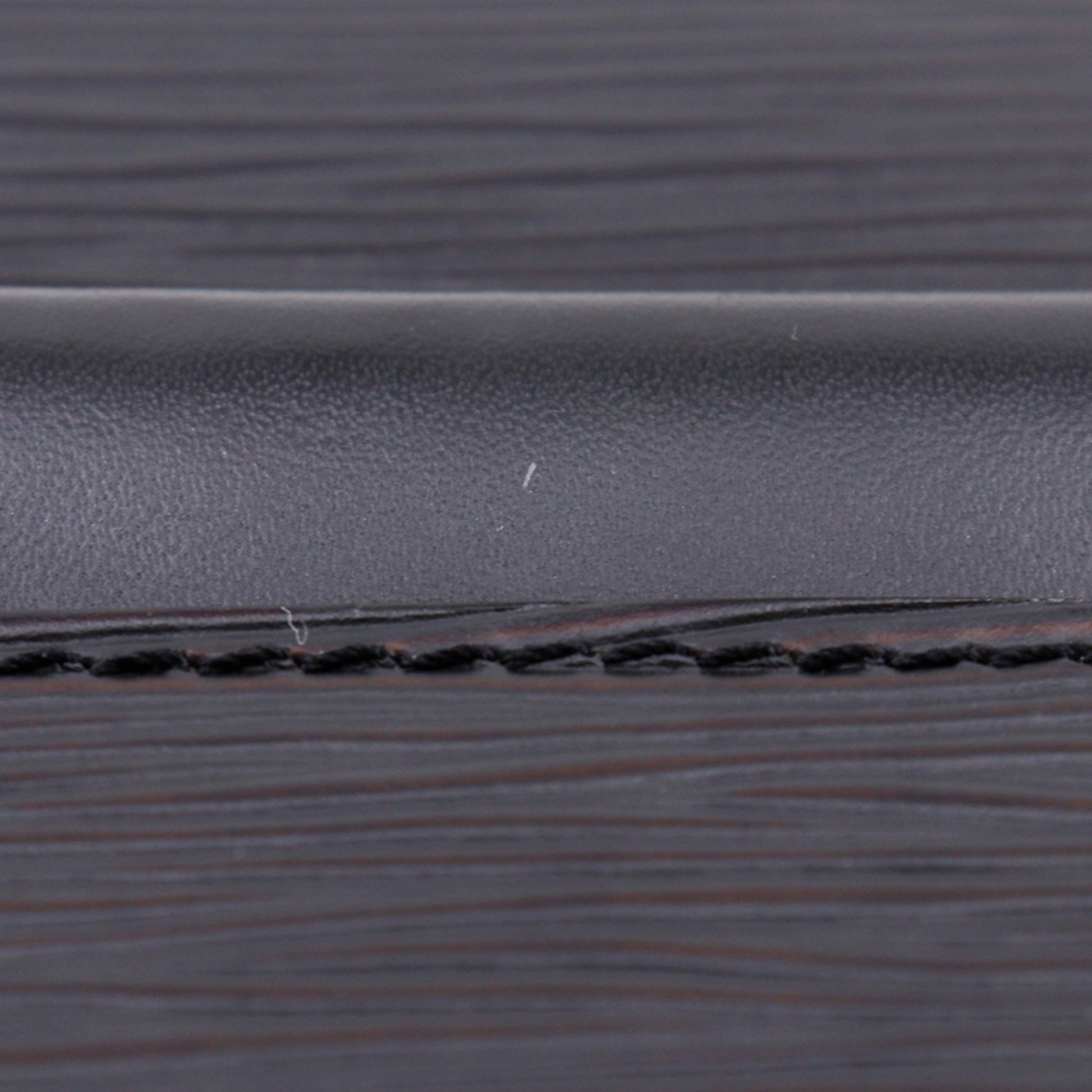 Louis Vuitton Dinard, Black, Leather, shoulder