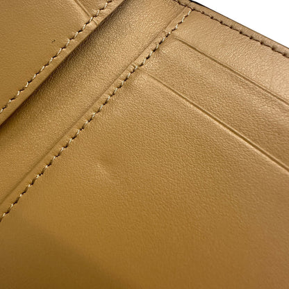 Fendi FF, Beige, Leather, wallet