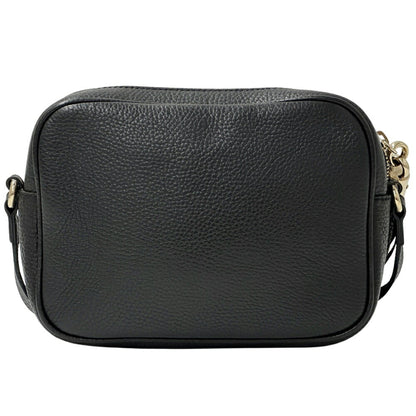 Gucci Soho, Black, Leather, shoulder