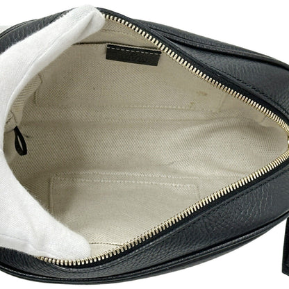 Gucci Soho, Black, Leather, shoulder