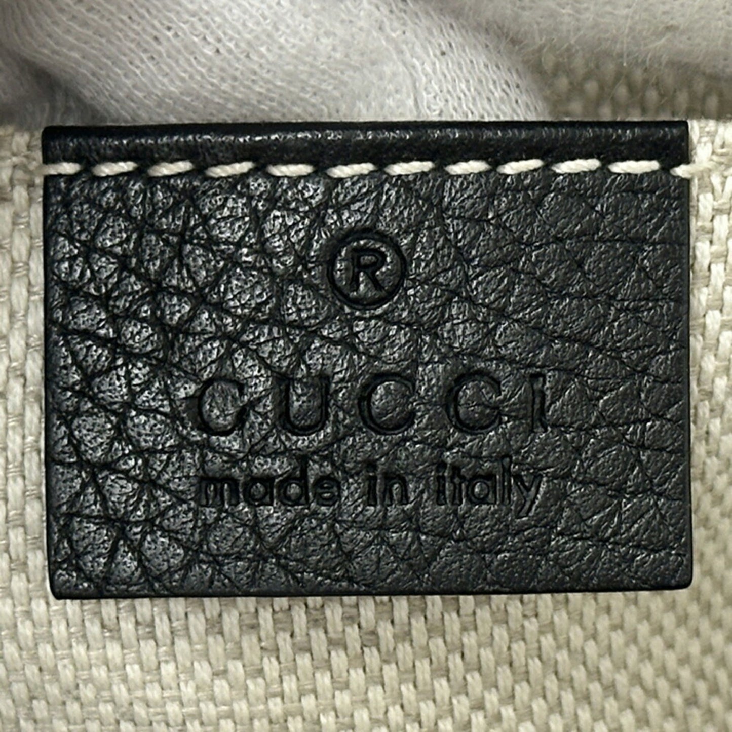 Gucci Soho, Black, Leather, shoulder