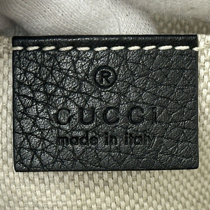 Gucci Soho, Black, Leather, shoulder