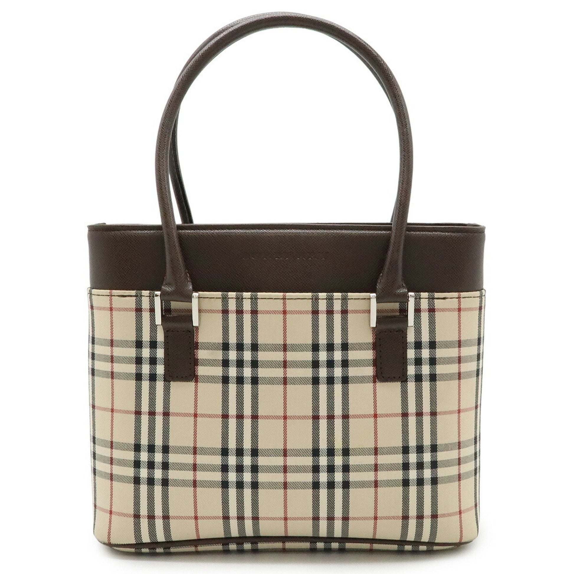 Burberry Nova Check, Beige, Canvas, tote