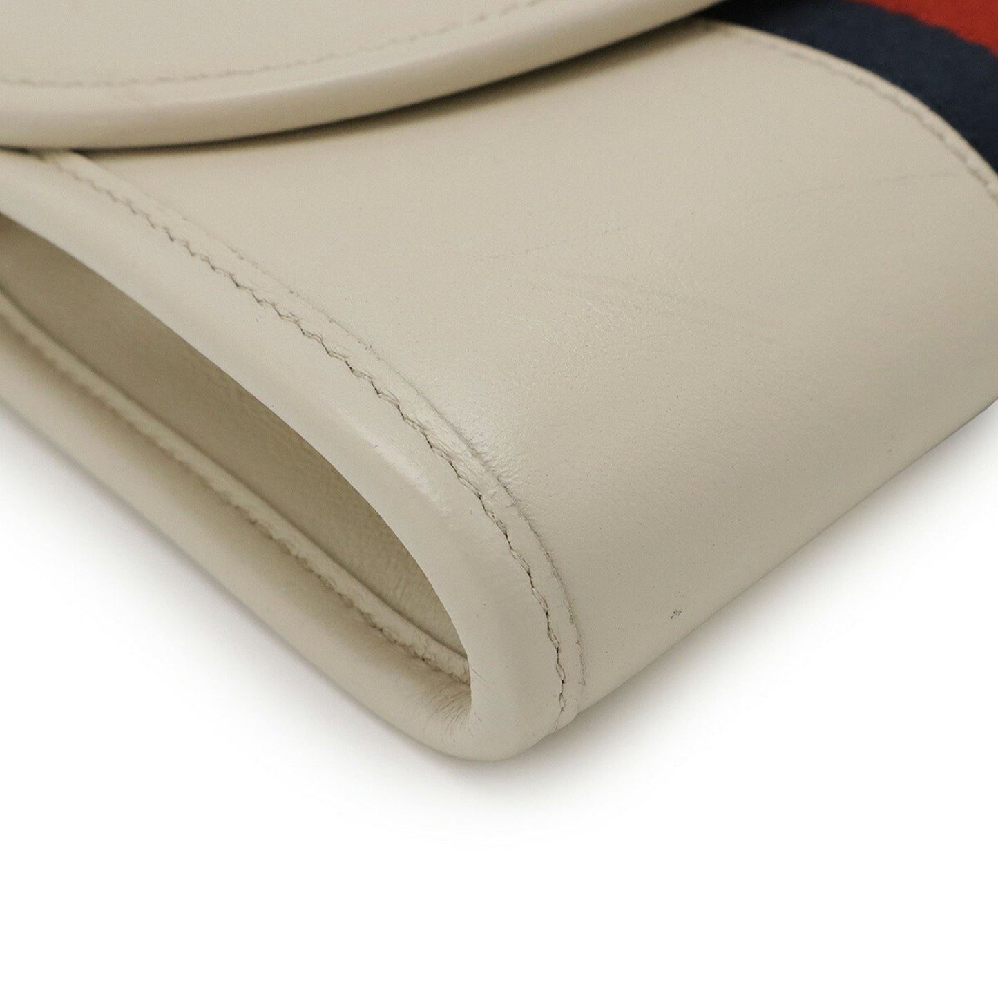 Gucci Tiger, White, Leather, shoulder