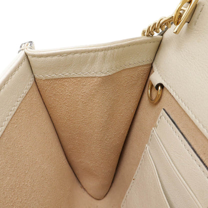 Gucci Tiger, White, Leather, shoulder