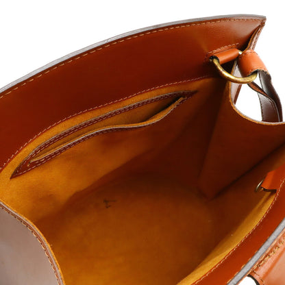 Louis Vuitton Cluny, Brown, Leather, shoulder