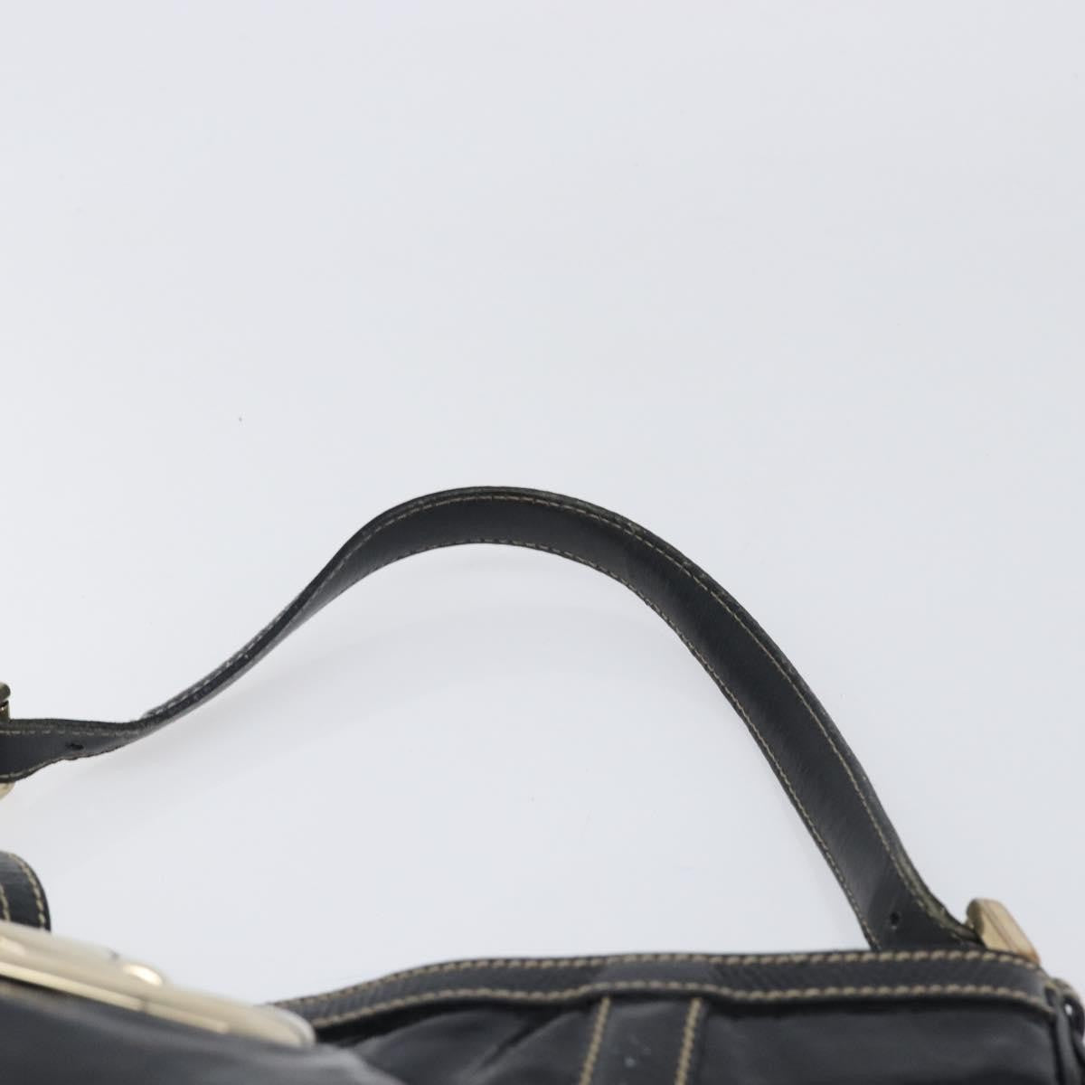 Gucci Britt Web Hobo Dialux Coated Canvas, Black, Canvas, Shoulder Bag