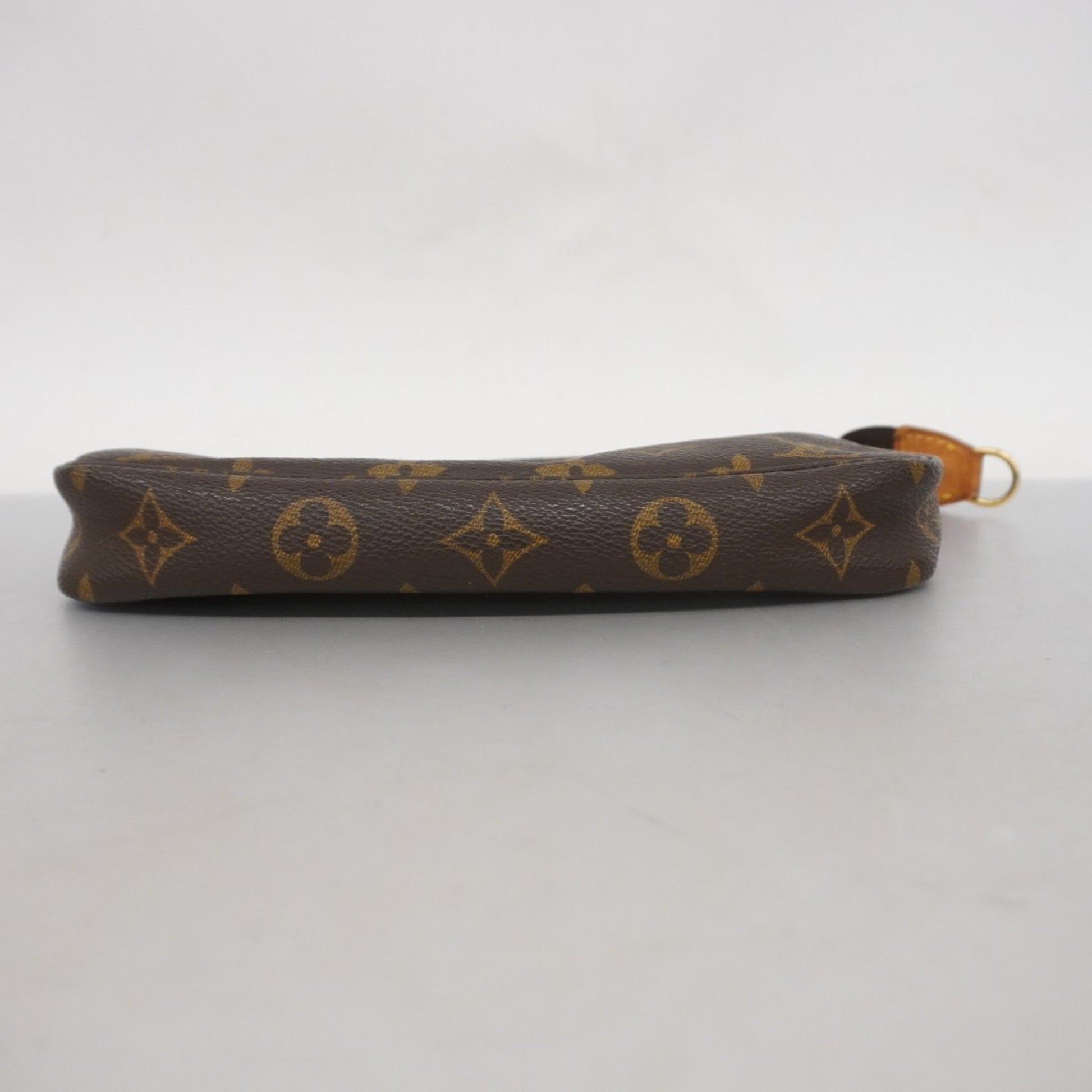 Louis Vuitton Pochette Accessoire, Brown, Canvas, clutch