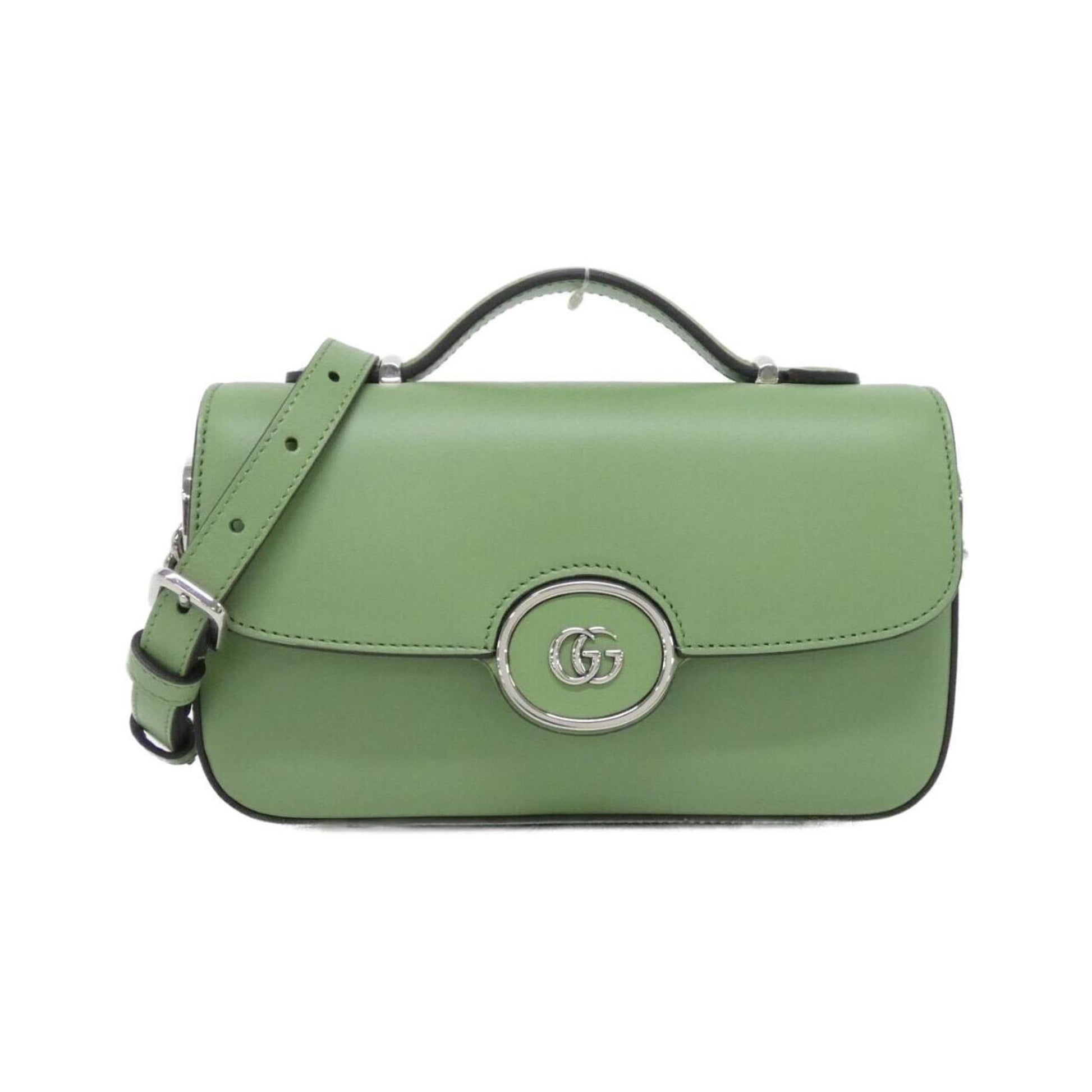 Gucci, Green, Leather, handbag