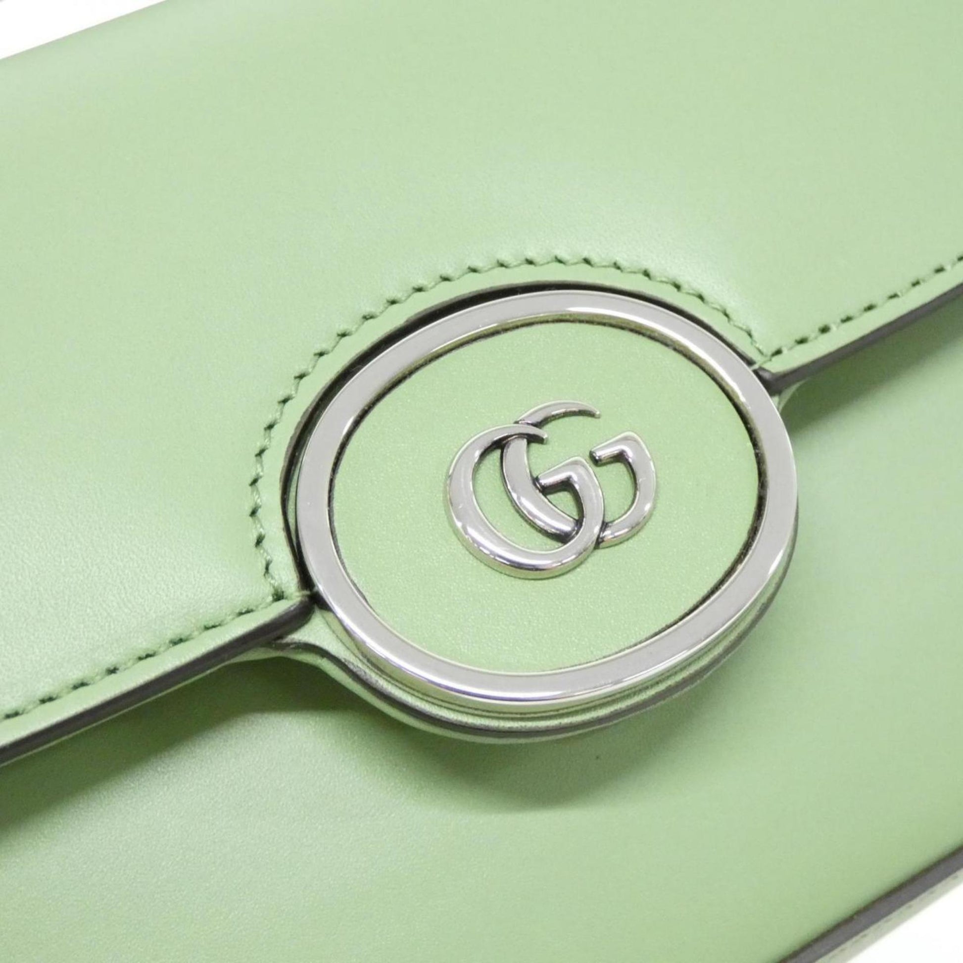 Gucci, Green, Leather, handbag