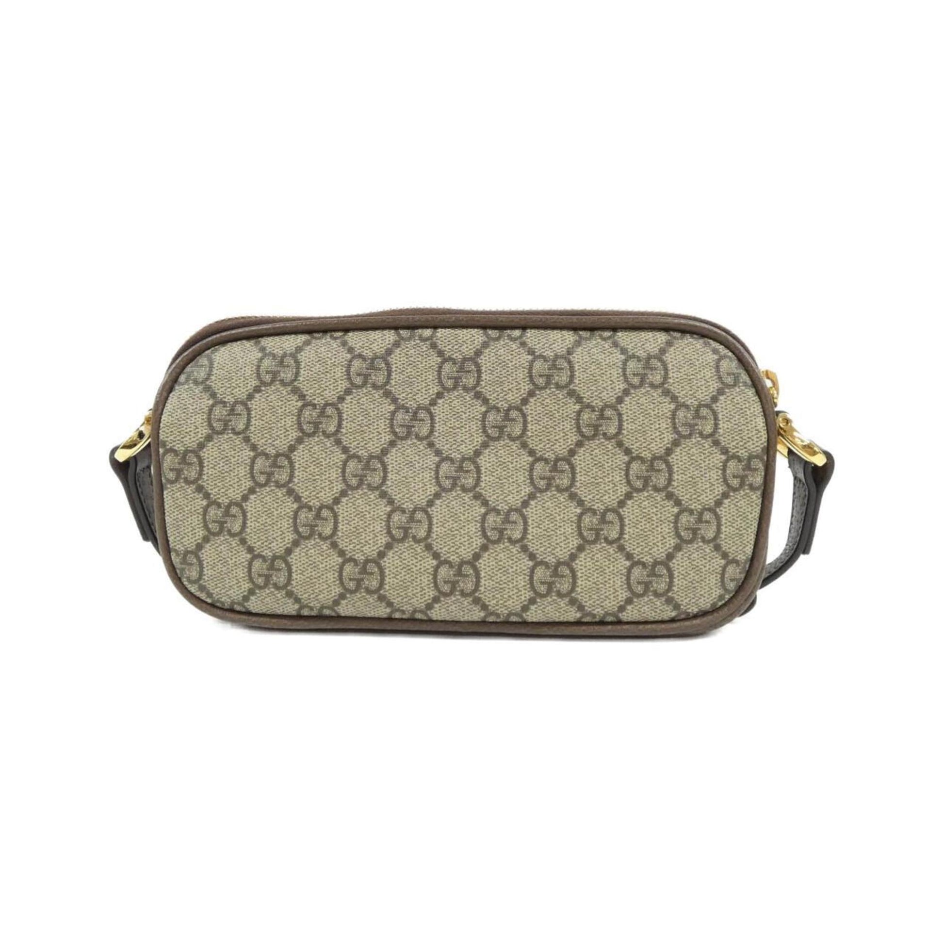 Gucci Ophidia, "BEIGE, BROWN", Canvas, shoulder