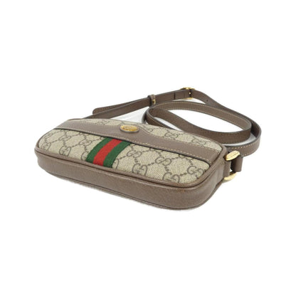Gucci Ophidia, "BEIGE, BROWN", Canvas, shoulder