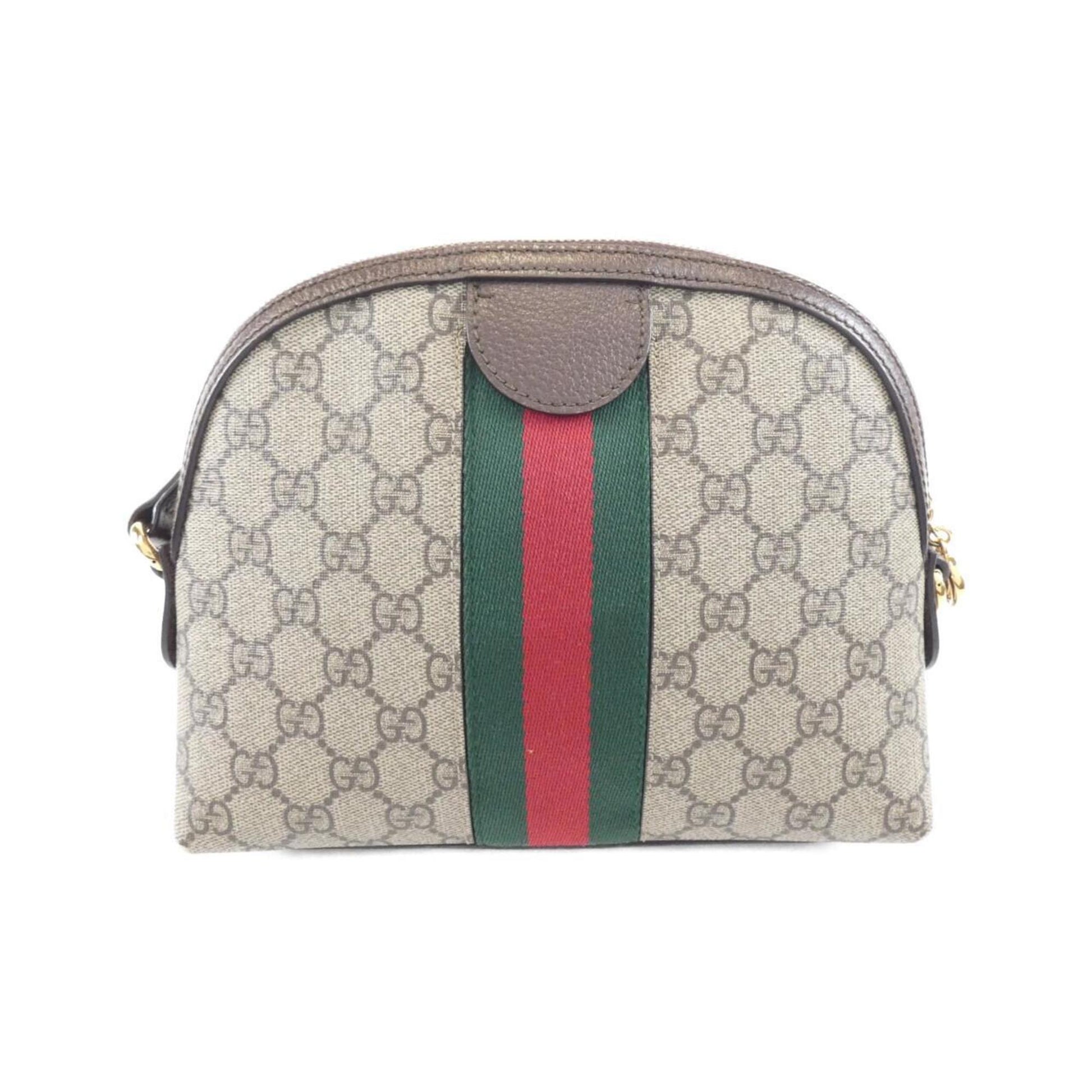 Gucci Ophidia, Beige, Canvas, shoulder