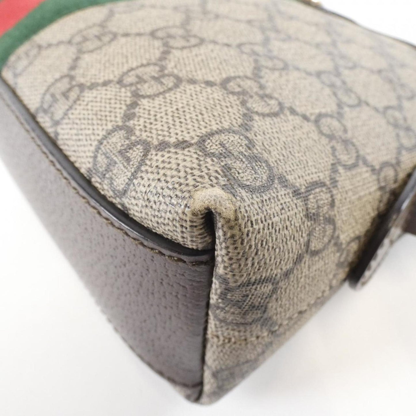Gucci Ophidia, Beige, Canvas, shoulder