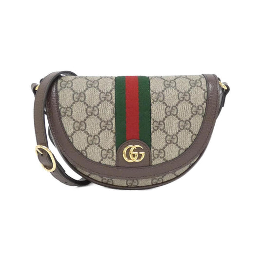 Gucci Ophidia, Beige, Canvas, shoulder