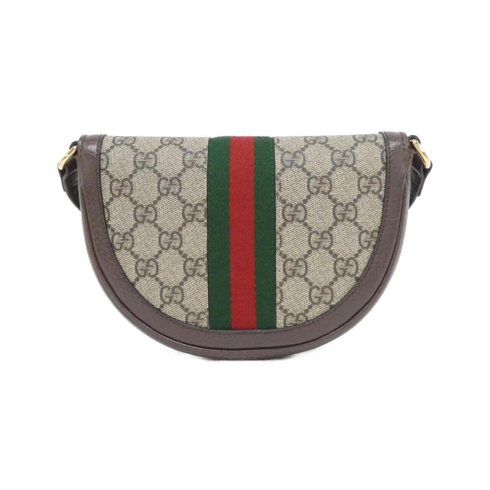 Gucci Ophidia, Beige, Canvas, shoulder