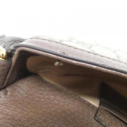 Gucci Ophidia, Beige, Canvas, shoulder