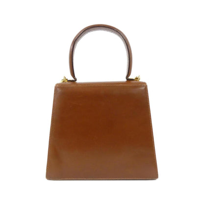 Salvatore Ferragamo Gancini, Brown, Leather, handbag