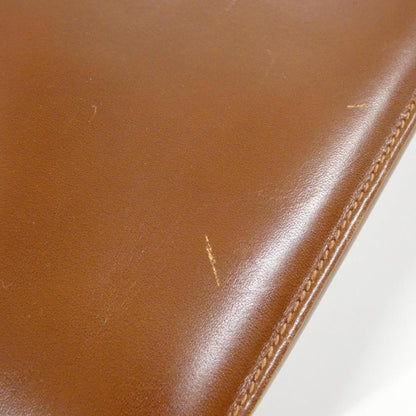 Salvatore Ferragamo Gancini, Brown, Leather, handbag