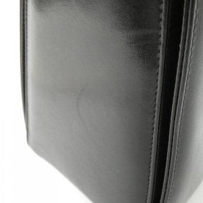 Salvatore Ferragamo Gancini, Black, Leather, handbag