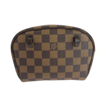 Louis Vuitton Ipanema, Brown, "CANVAS, LEATHER", clutch
