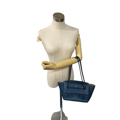 Bottega Veneta Arco, Navy, Leather, shoulder