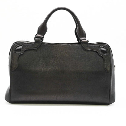 Cartier Marcello, Black, Leather, handbag