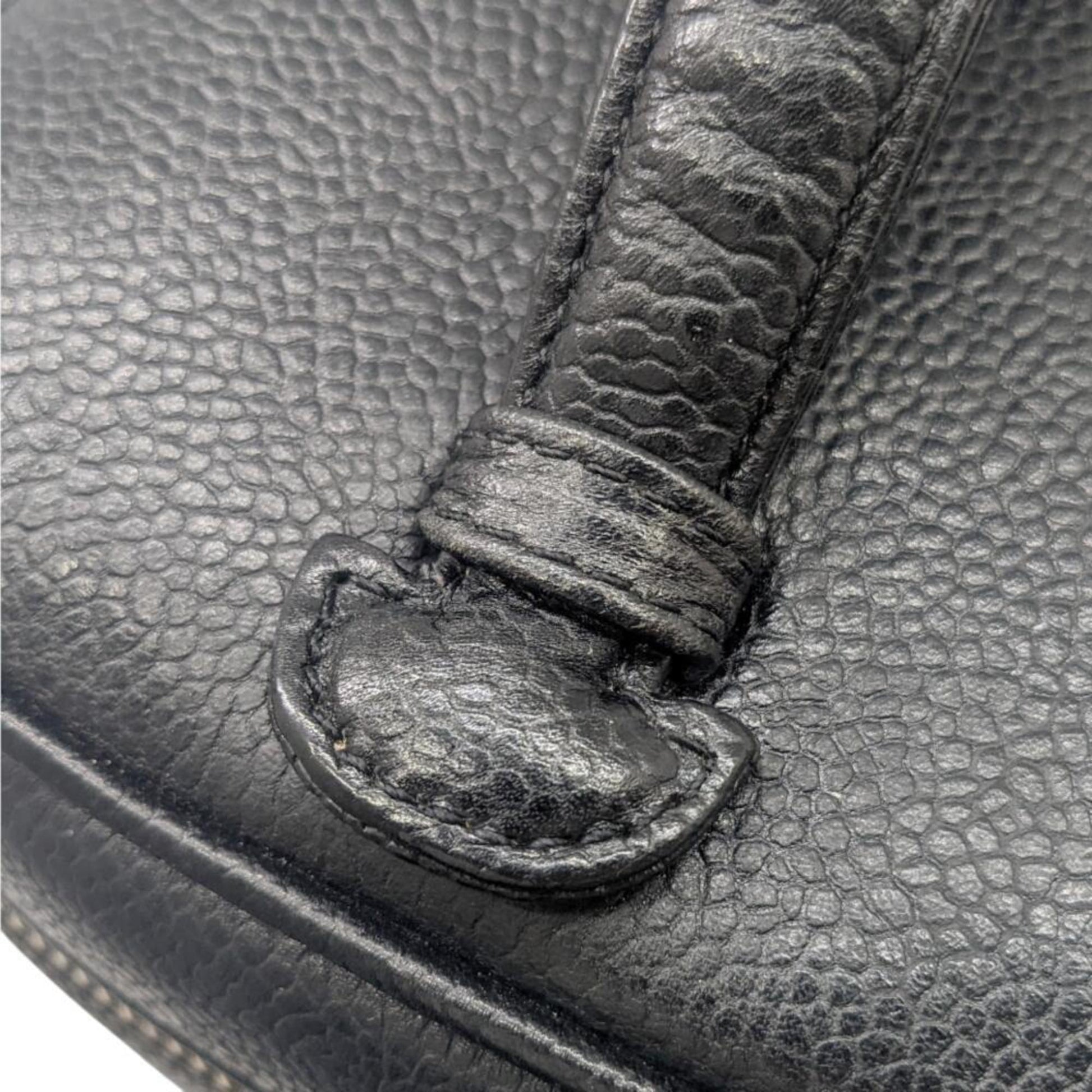 Chanel Vanity, Black, Leather, clutch