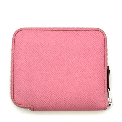 Hermès Silk'In, Pink, Leather, wallet