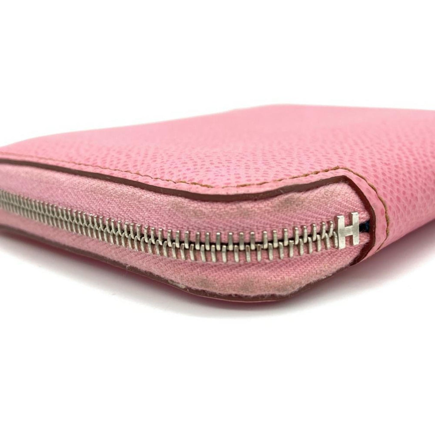 Hermès Silk'In, Pink, Leather, wallet