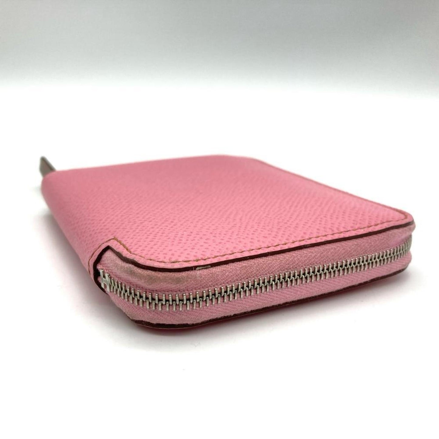 Hermès Silk'In, Pink, Leather, wallet